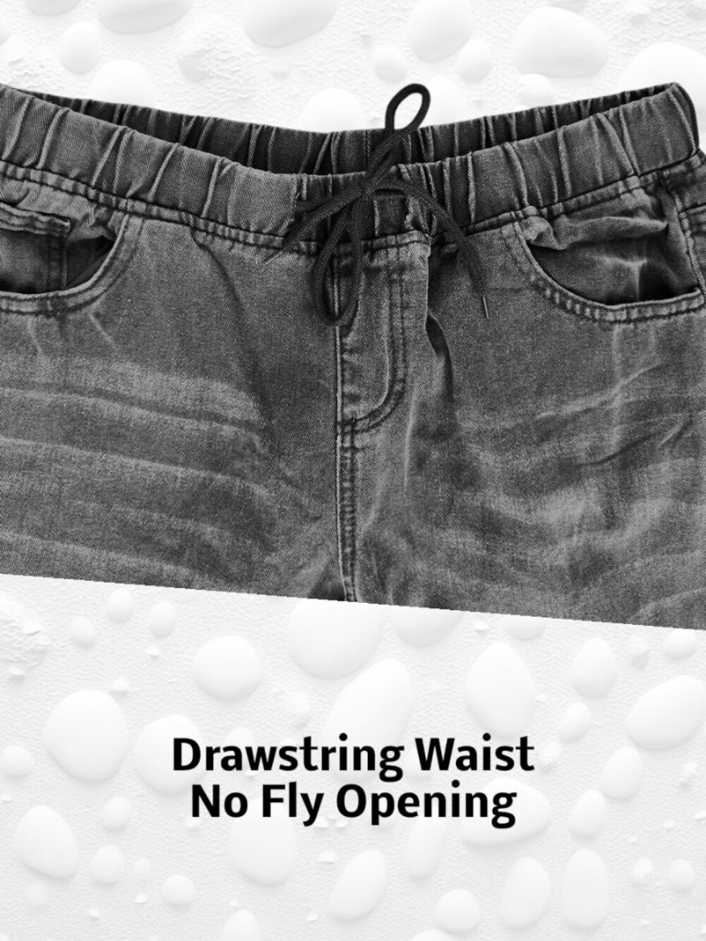 Baggy Dark Grey Denim Jeans — XL - Picture 2 of 5